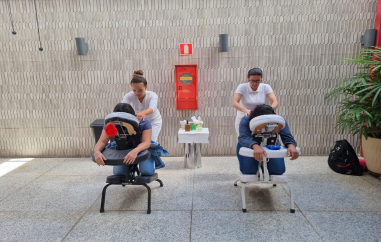 Quick massage para empresas