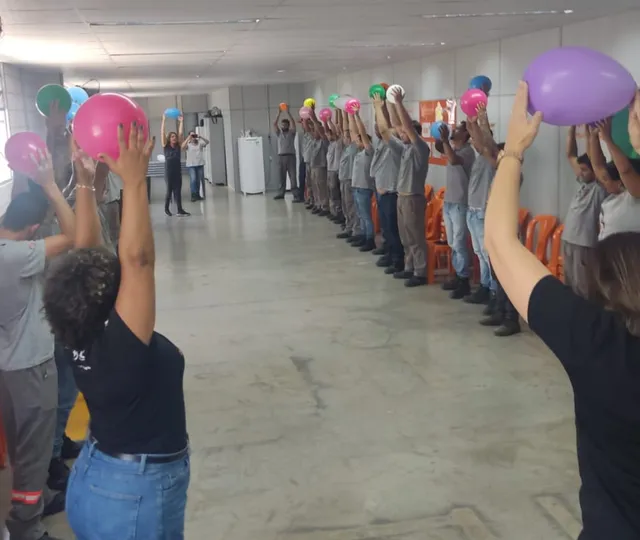 Ginástica laboral compensatória para reduzir o sedentarismo
