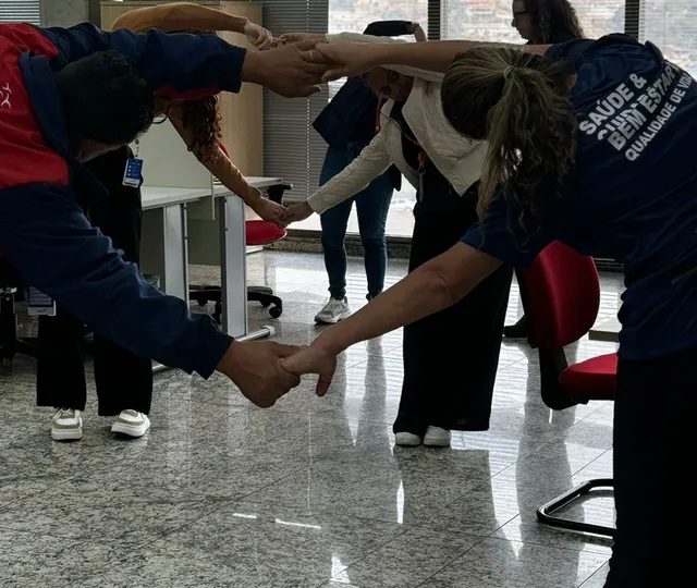 Ginástica laboral para reduzir o sedentarismo