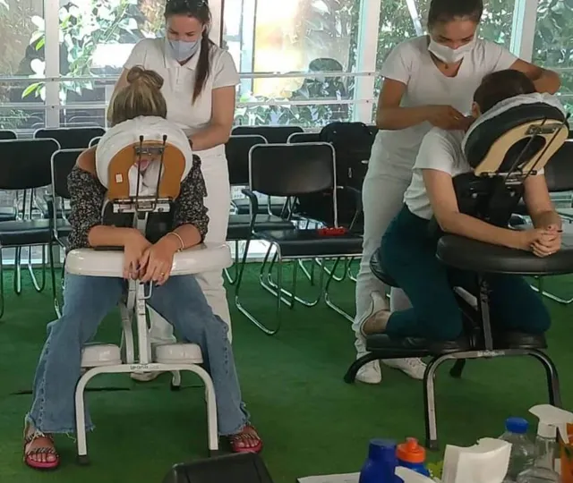 Massagem para eventos