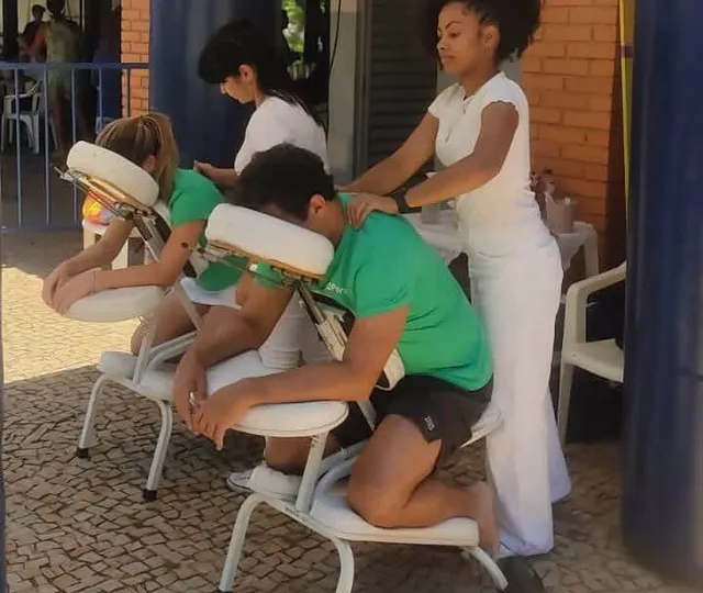 Massagem para prevenção de lesões