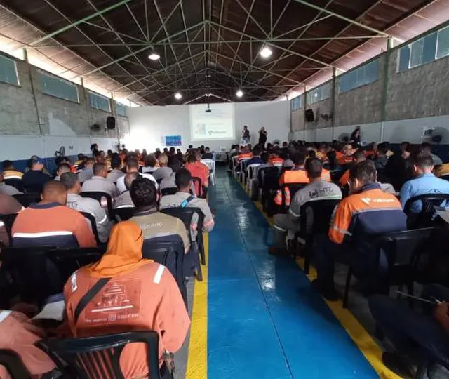 Palestras sobre ergonomia na SIPAT