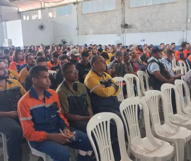 Palestras sobre prevenção de incêndios na SIPAT