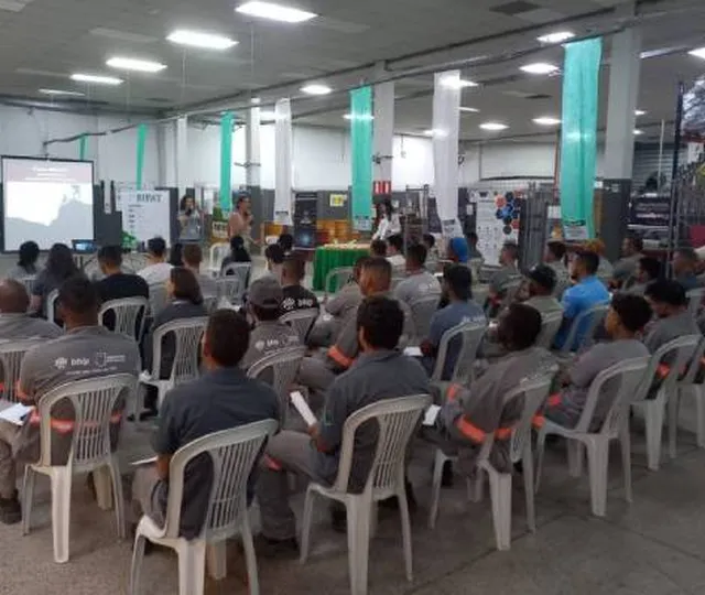 Palestras sobre proteção individual na SIPAT