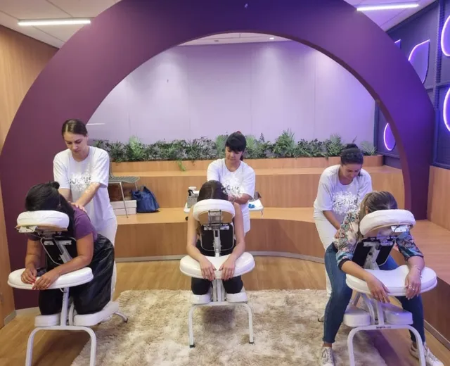 Quick massage para a melhoria da produtividade