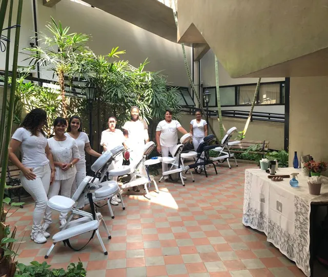 Quick massage para alívio da ansiedade