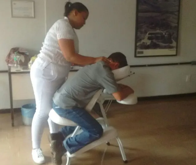 Quick Massage para Feiras e Congressos
