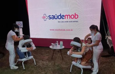 Cadeira de quick massage para alugar