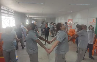 Ginástica laboral para flexibilidade corporal