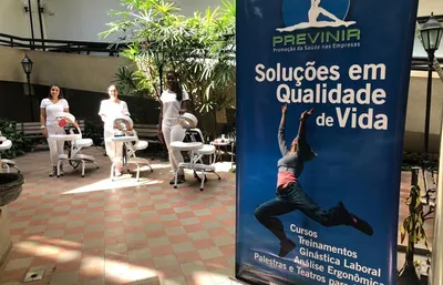 Massagem em feiras e congressos