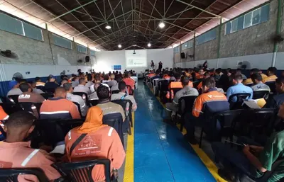 Palestras sobre ergonomia na SIPAT