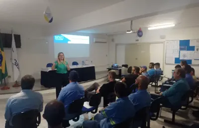 Palestras sobre primeiros socorros na SIPAT