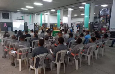 Palestras sobre proteção individual na SIPAT