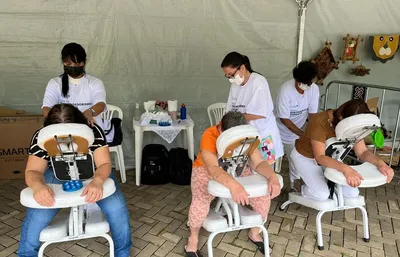 Quick massage para aumento da produtividade