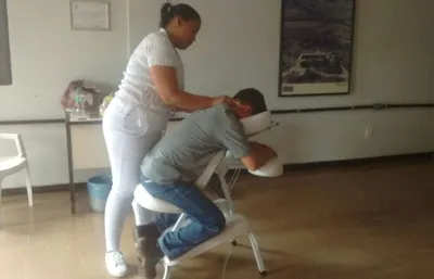Quick Massage para Feiras e Congressos