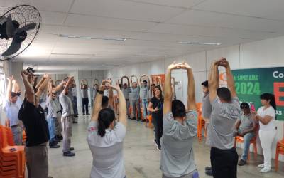 Ginástica laboral para diminuir o absenteísmo