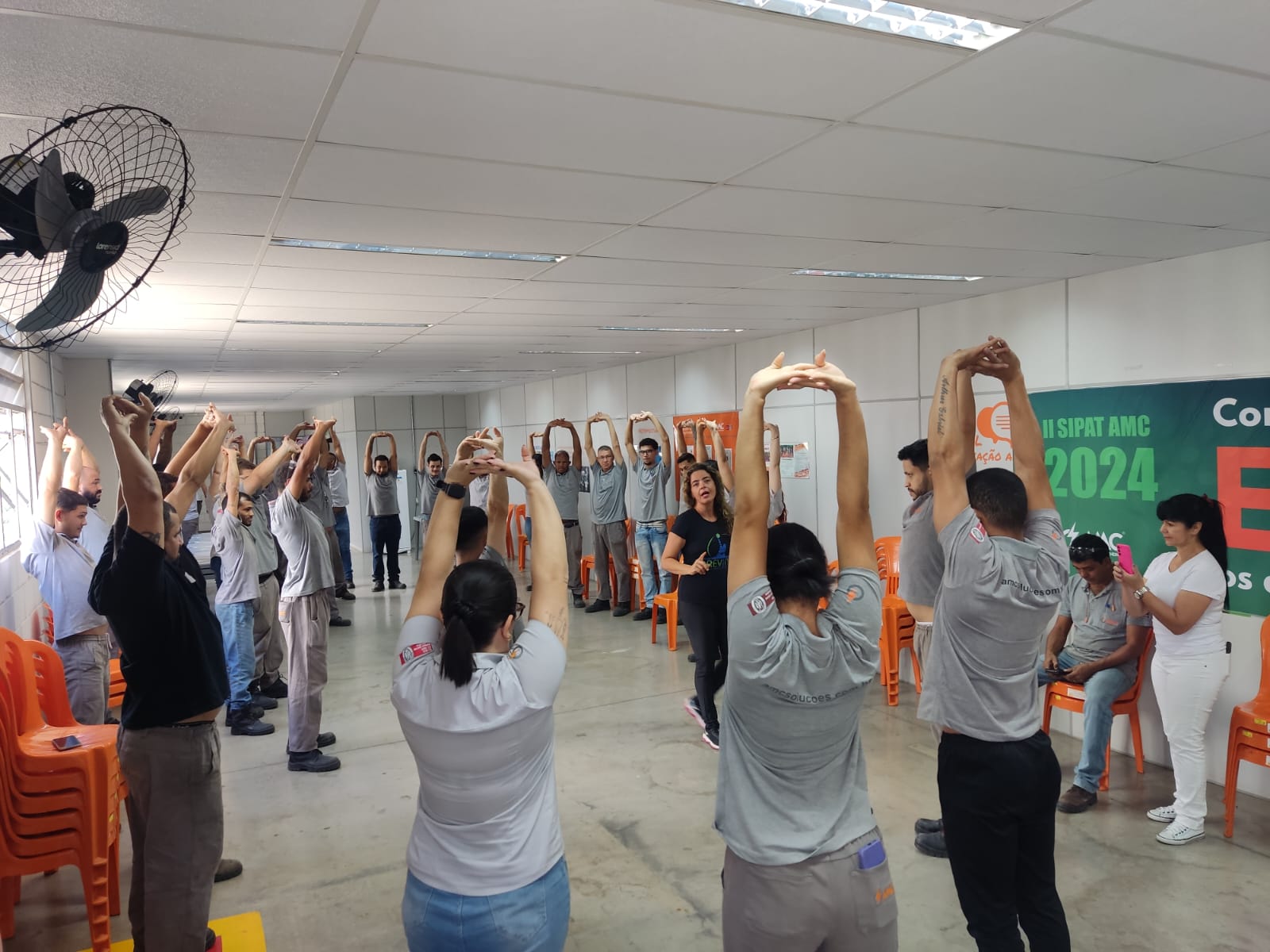 Ginástica laboral para diminuir o absenteísmo