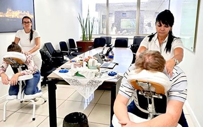 Massagem laboral em BH