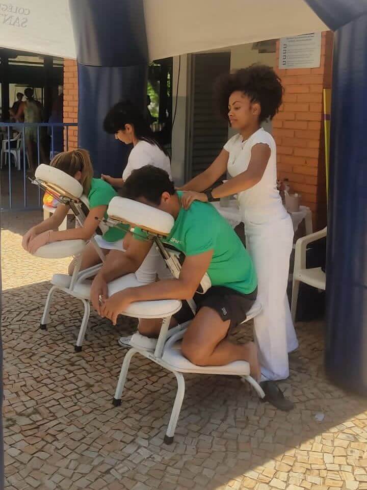 Massagem para prevenção de lesões