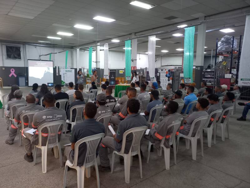 Palestras sobre proteção individual na SIPAT