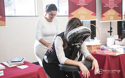 Quick massage para alívio de dores musculares